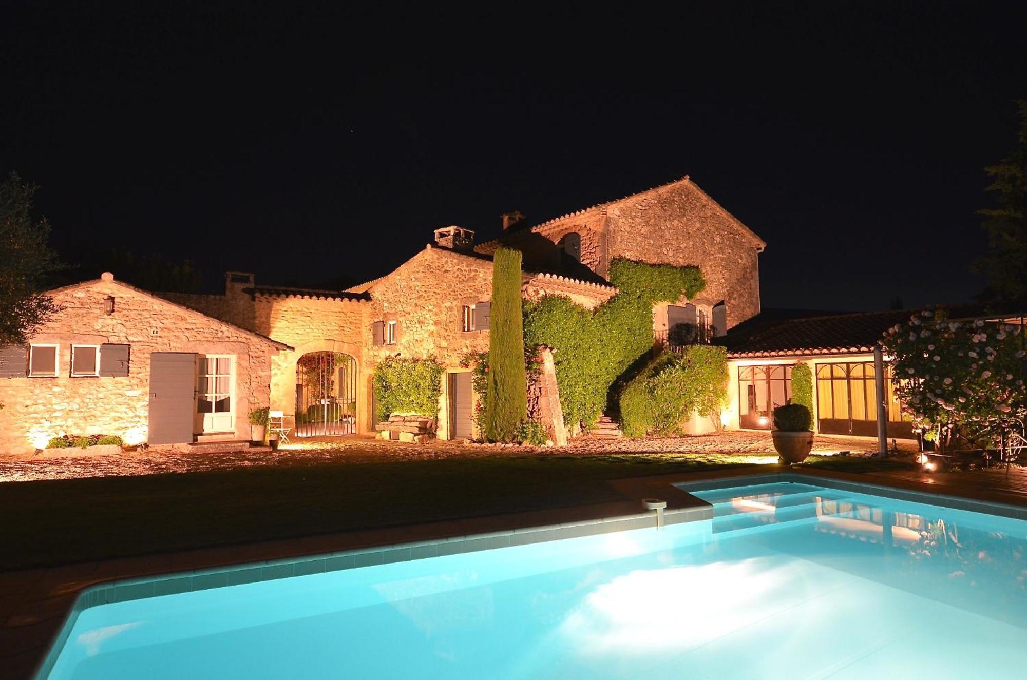 Ferme St Roch Vila Robion en Luberon Exterior foto